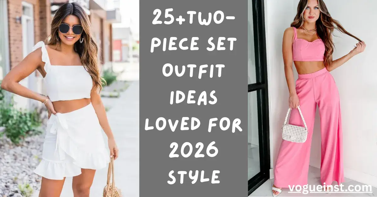 Two-Piece Set Outfit Ideas
